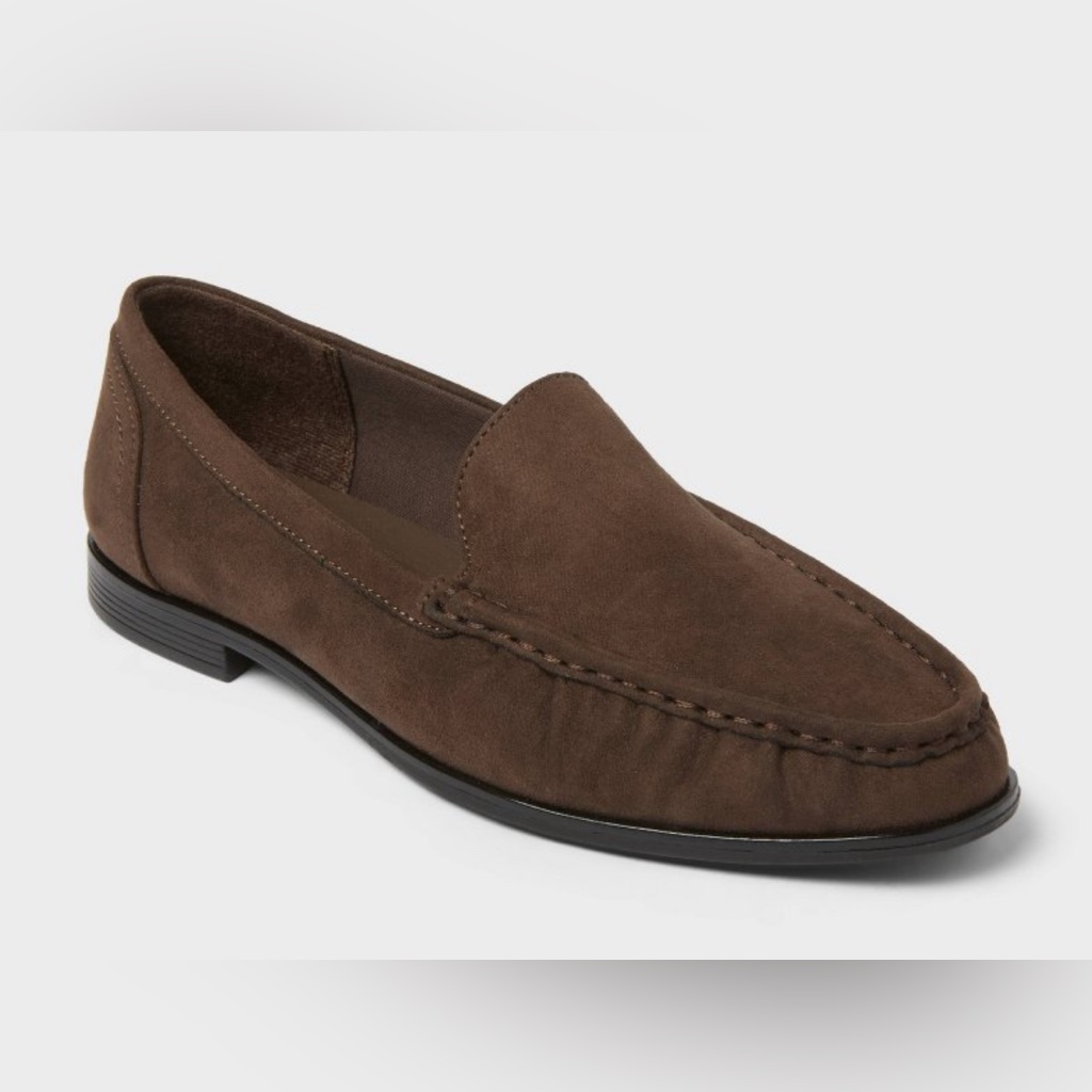 A New Day Women’s Suede Brown Loafers